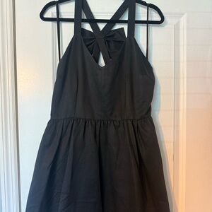 Vineyard Vines Fit & Flare Black Dress